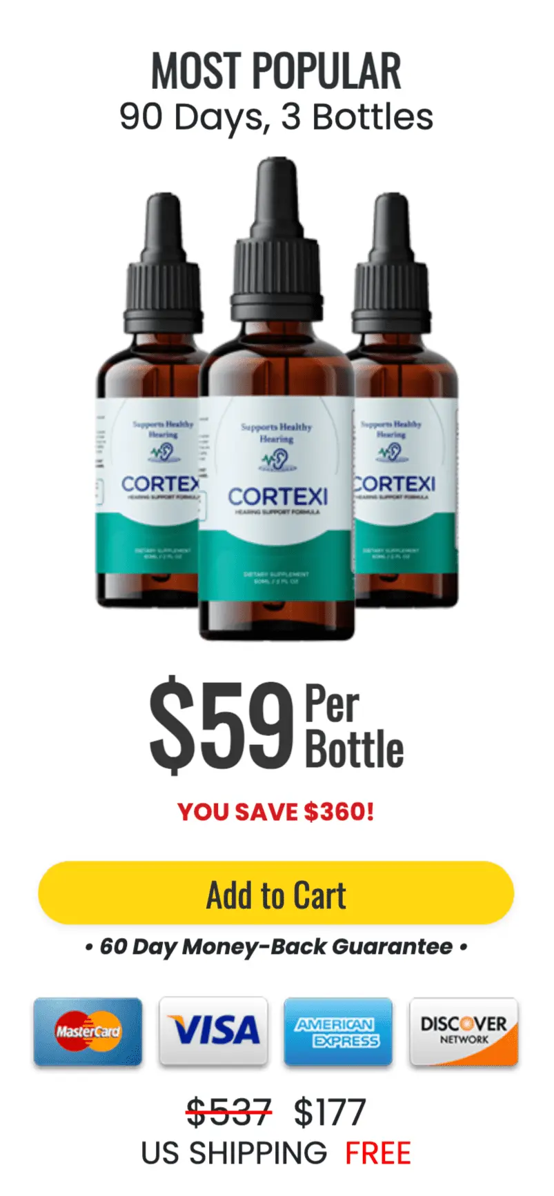 Cortexi - 6 bottle pack